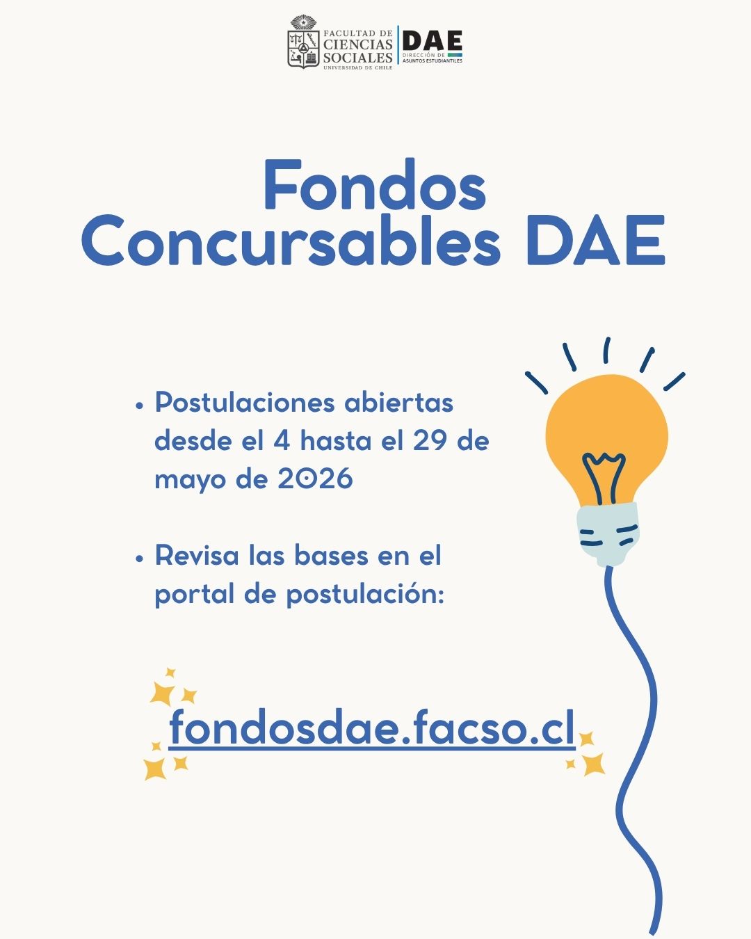 Fondos DAE 2026